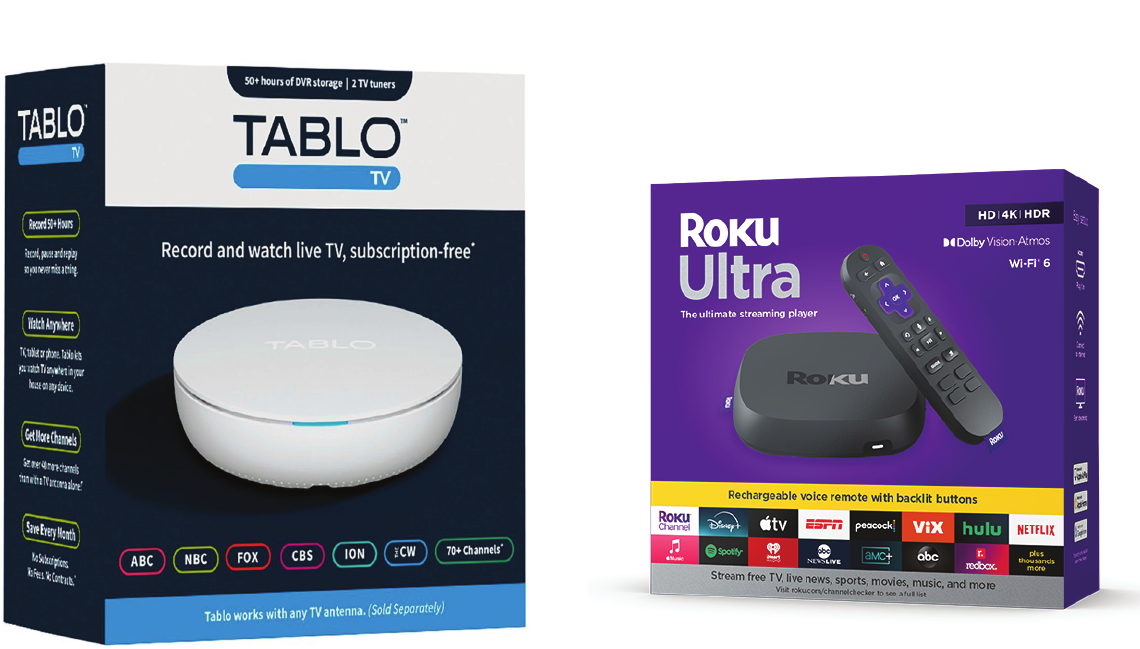 Examples of streaming and over-the-air recording devices